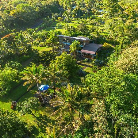 Jungle Haven Ocean Front Eco Villa On Fruit Farm Pahoa Dış mekan fotoğraf