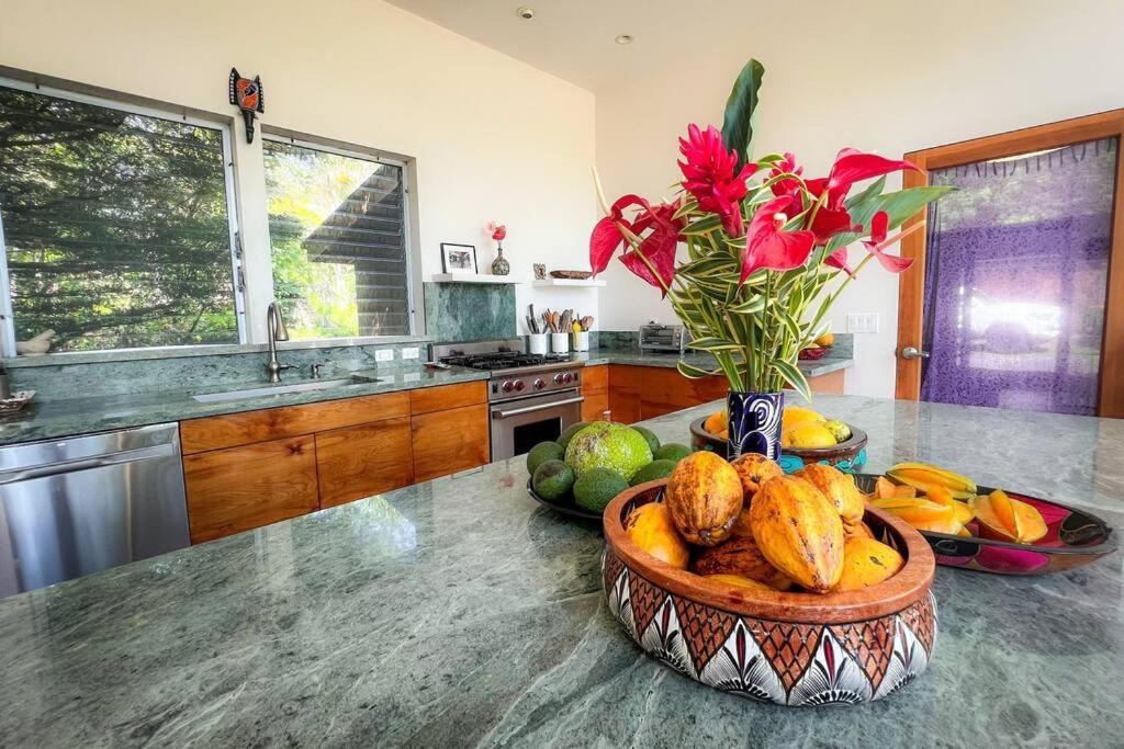 Jungle Haven Ocean Front Eco Villa On Fruit Farm Pahoa Dış mekan fotoğraf
