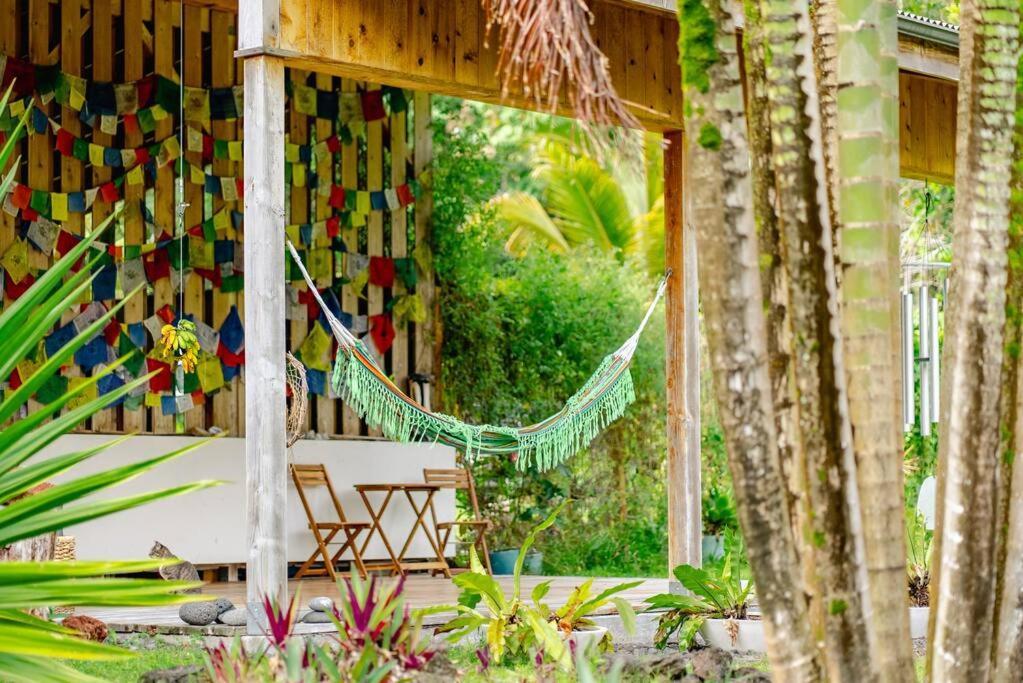 Jungle Haven Ocean Front Eco Villa On Fruit Farm Pahoa Dış mekan fotoğraf