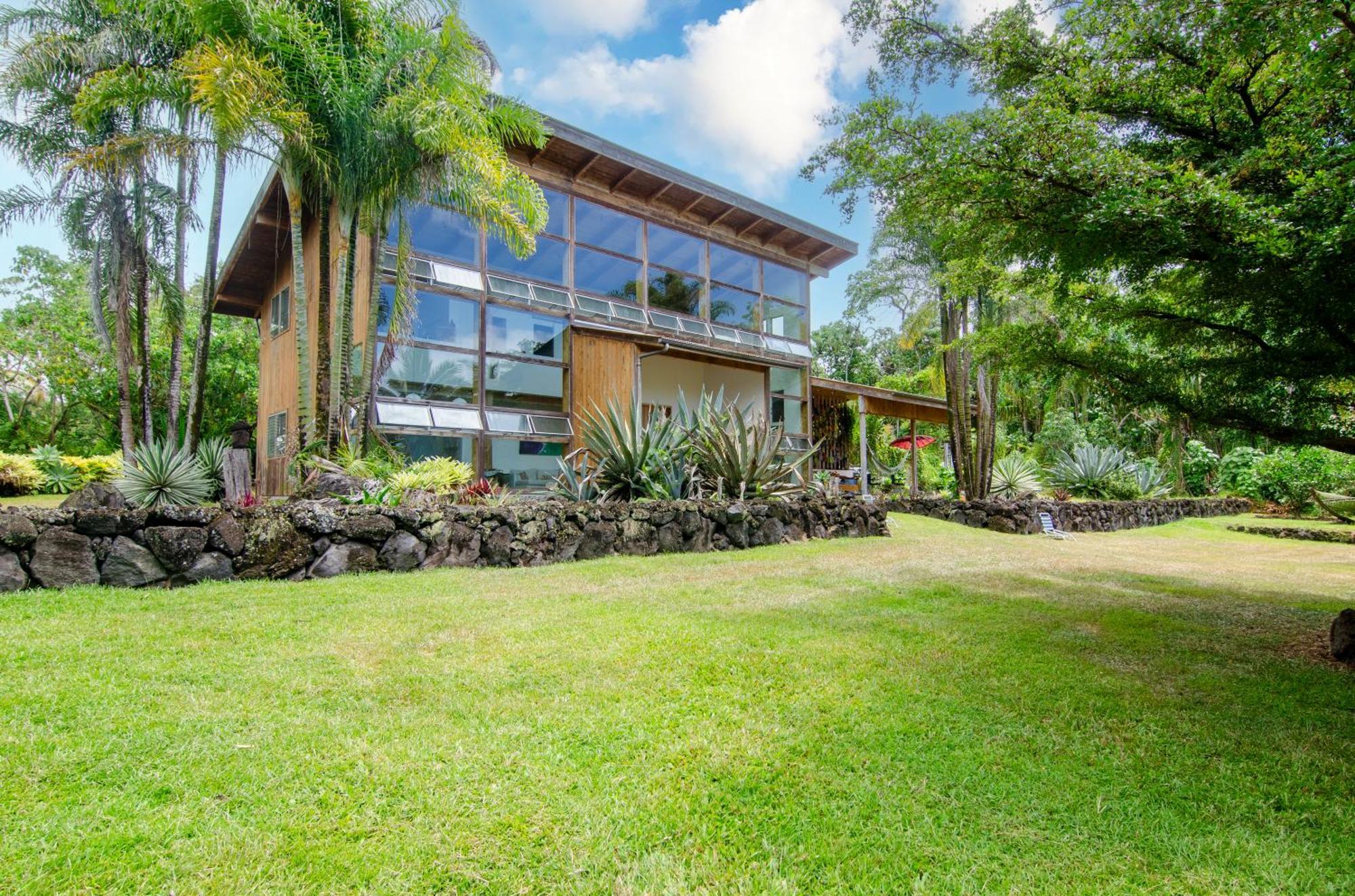 Jungle Haven Ocean Front Eco Villa On Fruit Farm Pahoa Dış mekan fotoğraf